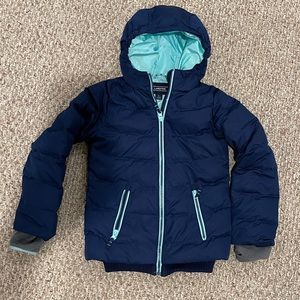 Lands End kids winter down jacket